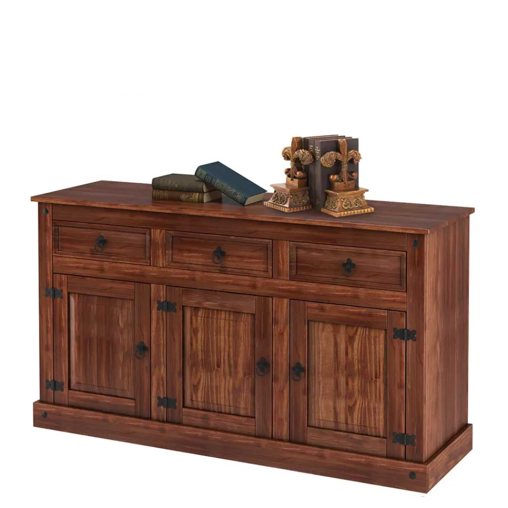 Wohnen Sideboards<15184x47 Sideboard aus dunkler Kiefer - Matthew