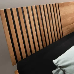Wohnen Betten<140x200 Wildeiche Bett mit Kufen - Manarola