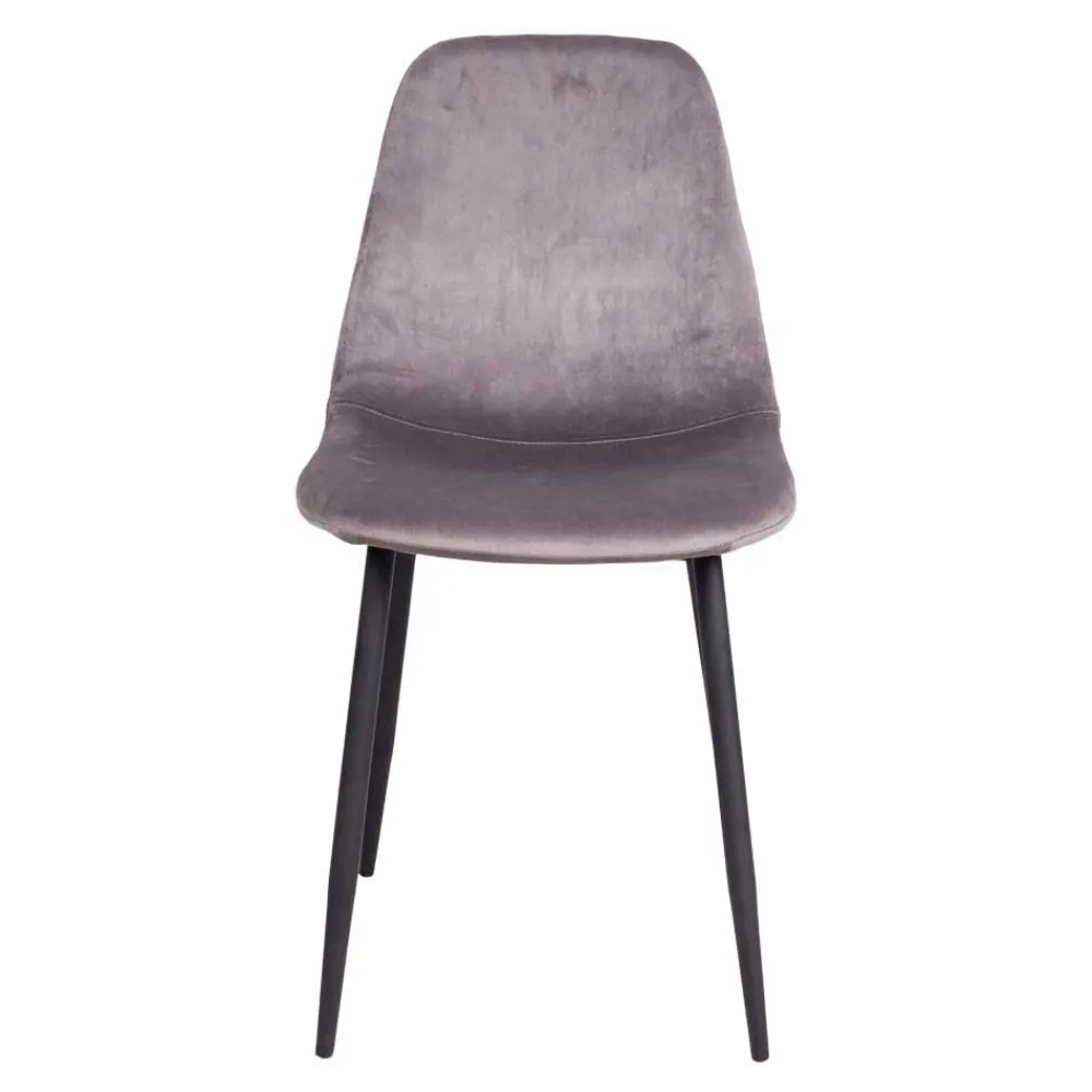 Wohnen Sitzgruppe<140x95 X-Fuß Esstisch & 4 Stühle - Turino (fünfteilig)