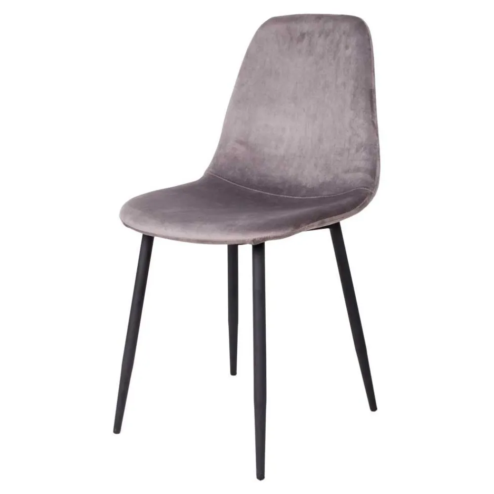 Wohnen Sitzgruppe<140x95 X-Fuß Esstisch & 4 Stühle - Turino (fünfteilig)