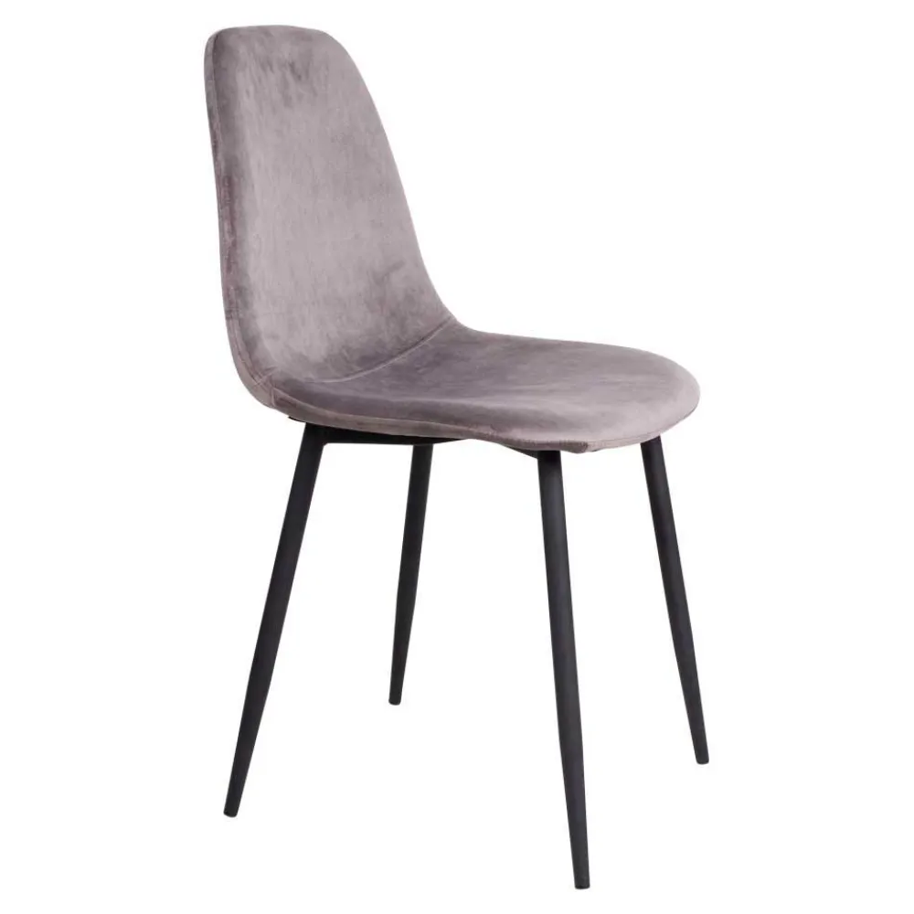 Wohnen Sitzgruppe<140x95 X-Fuß Esstisch & 4 Stühle - Turino (fünfteilig)