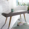 Wohnen Sitzbank<117x38cm Polsterbank im Mid Century Stil - Africo