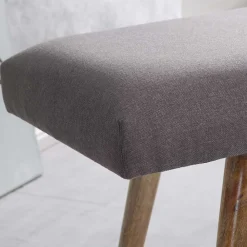 Wohnen Sitzbank<117x38cm Polsterbank im Mid Century Stil - Africo