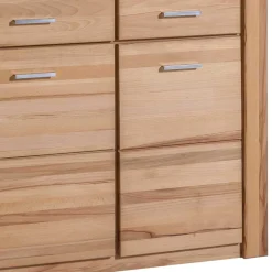 Wohnen Vitrinen<108x200cm Wohnzimmerschrank aus Kernbuche - Uhelia