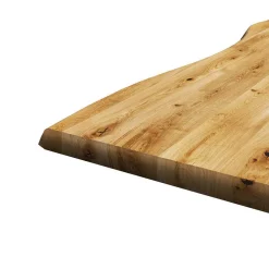 Wohnen Tische<X-Fuß Esszimmertisch aus Eiche massiv - Trapper