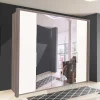 Wohnen Kleiderschränke|Schränke<XL Kleiderschrank mit Spiegel - Tivierto