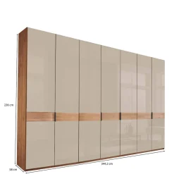 Wohnen Kleiderschränke<XL-Schlafzimmerschrank mit sieben Türen - Angelina