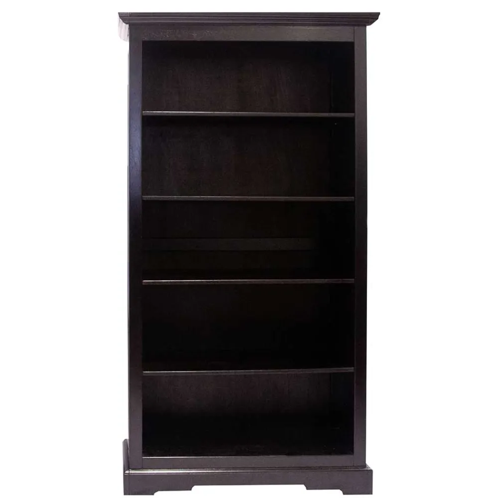 Wohnen Regale<98x184x44 5 Fächer Bücherregal im Kolonialstil - Islando
