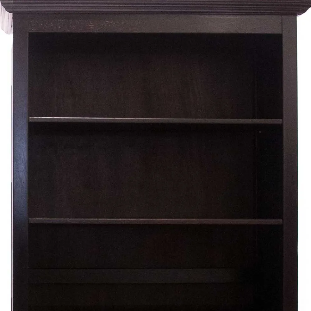 Wohnen Regale<98x184x44 5 Fächer Bücherregal im Kolonialstil - Islando
