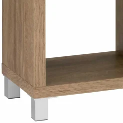 Wohnen Regale<76x83x29 4 Fächer Regal in Eiche Dekor - Suad