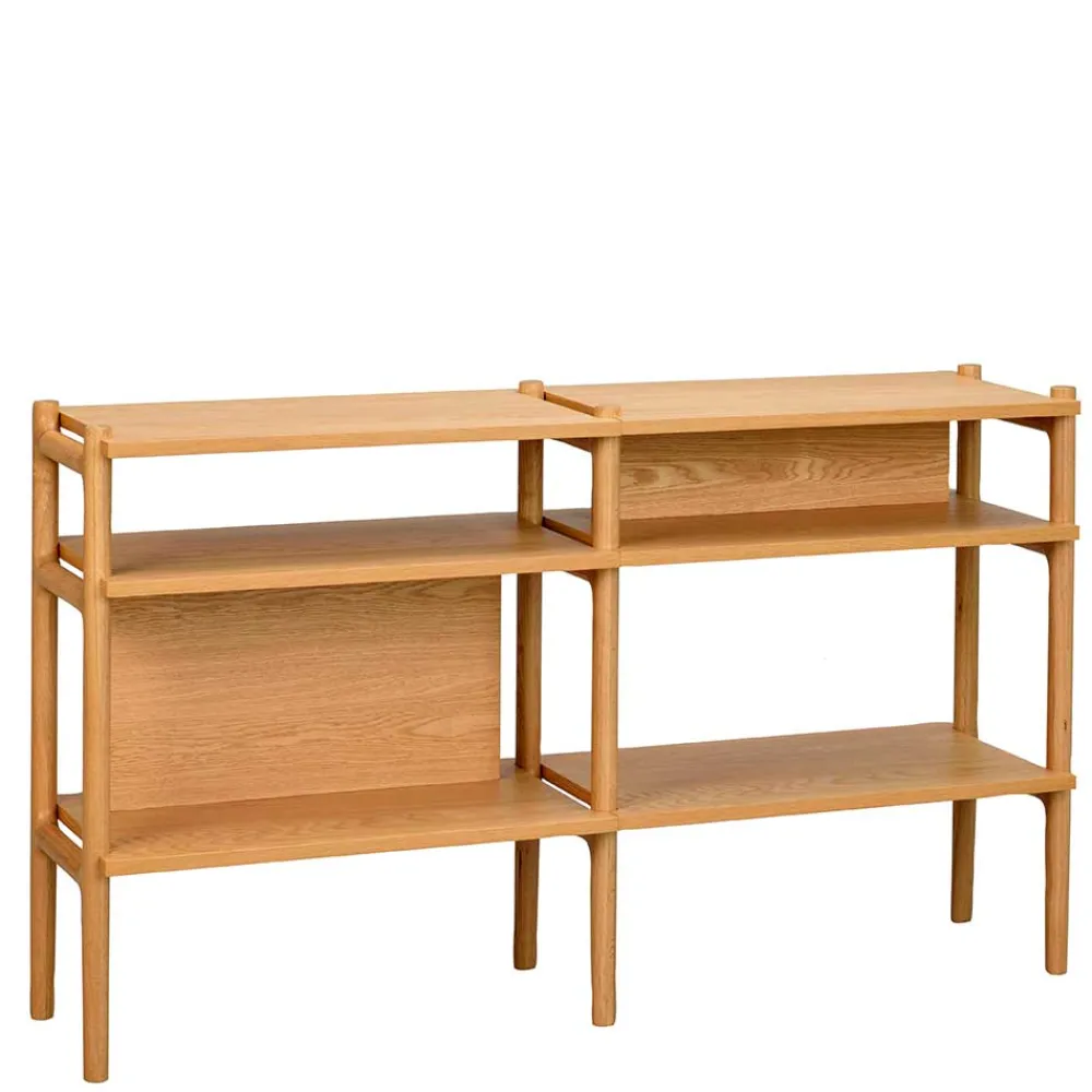 Wohnen Regale<140x81x36 4 Fächer Regal in modernem Design - Ulapos