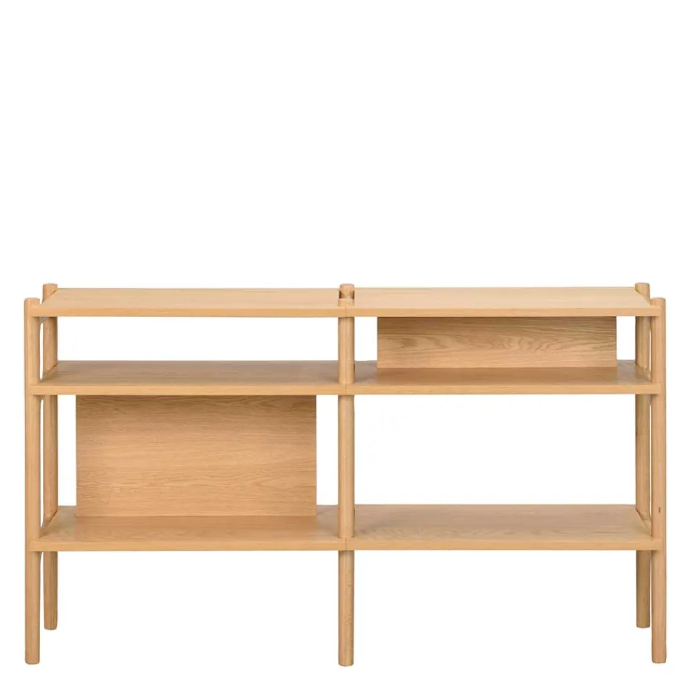 Wohnen Regale<140x81x36 4 Fächer Regal in modernem Design - Ulapos