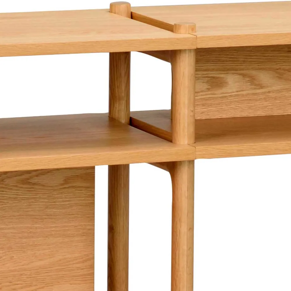 Wohnen Regale<140x81x36 4 Fächer Regal in modernem Design - Ulapos