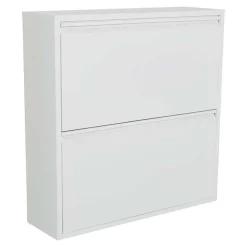 Wohnen Schränke<75x78x23 2 Klappen Schuhschrank für die Wandmontage - Kermita