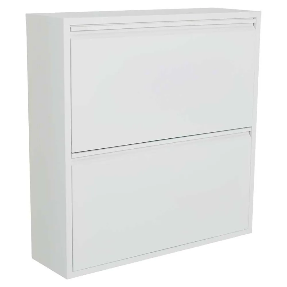 Wohnen Schränke<75x78x23 2 Klappen Schuhschrank für die Wandmontage - Kermita