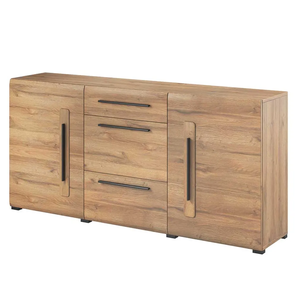 Wohnen Sideboards<180x86x39 Anrichte in Eiche Holzoptik - Aberdeen