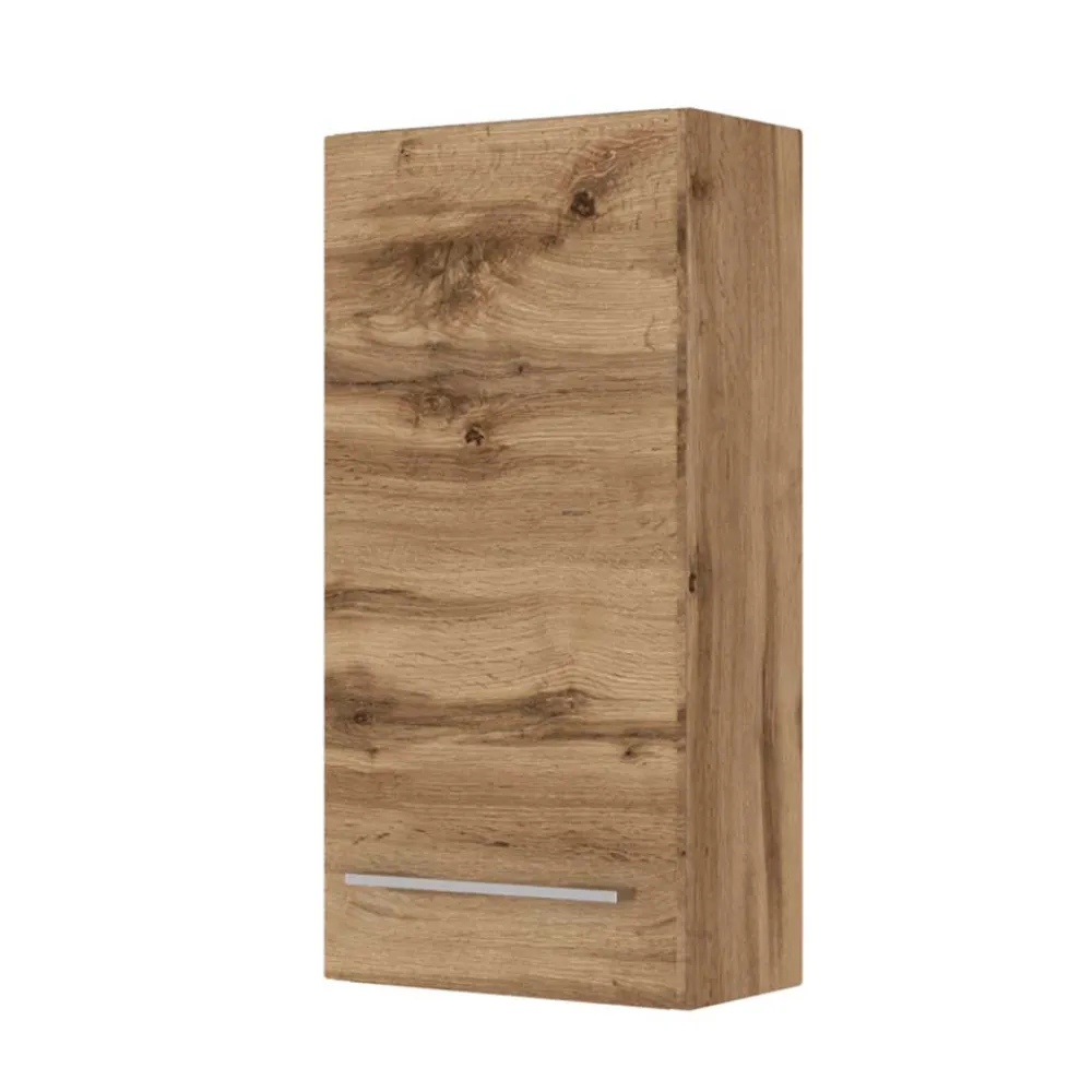 Wohnen Schränke<30x64x20 Bad Hängeschrank mit Metallgriff - Lemnas
