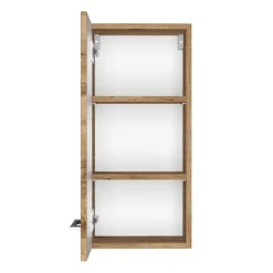 Wohnen Schränke<30x64x20 Bad Hängeschrank mit Metallgriff - Lemnas