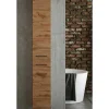 Wohnen Schränke<30x185x35 Bad Hochschrank stehend oder hängend - Arazony