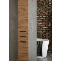 Wohnen Schränke<30x185x35 Bad Hochschrank stehend oder hängend - Arazony