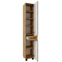 Wohnen Schränke<30x185x35 Bad Hochschrank stehend oder hängend - Arazony