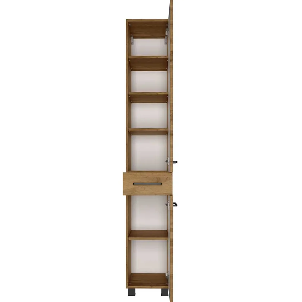 Wohnen Schränke<30x185x35 Bad Hochschrank stehend oder hängend - Arazony