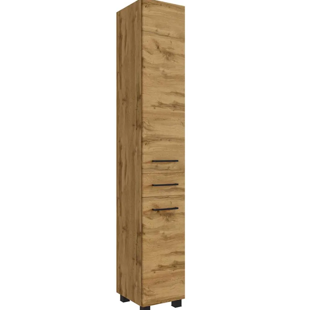 Wohnen Schränke<30x185x35 Bad Hochschrank stehend oder hängend - Arazony