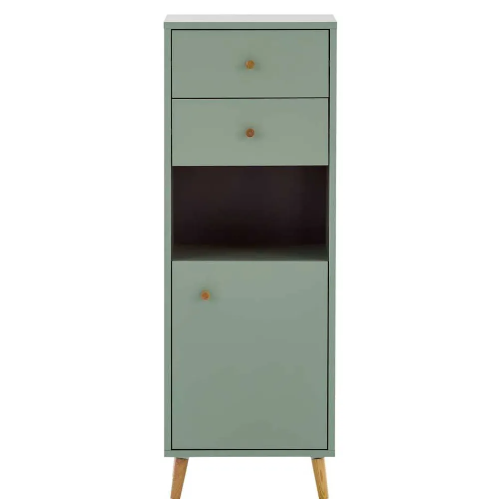 Wohnen Schränke<41x114x33 Badschrank im Skandinavischen Stil - Vereny