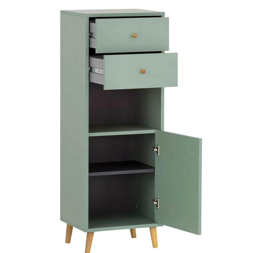 Wohnen Schränke<41x114x33 Badschrank im Skandinavischen Stil - Vereny