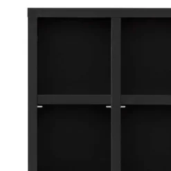 Wohnen Schränke<31x131x22 Badschrank in Schwarz & Gold - Vulcanisa