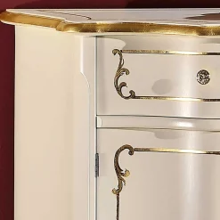 Wohnen Sideboards<121x91x45 Barock Design Kommode zweifarbig - Datalera