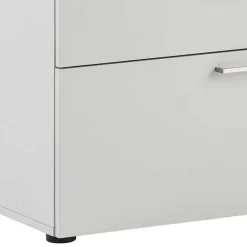 Wohnen Kommoden<80x84x41 Büro Kommode in Lichtgrau - Bowsla