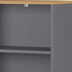 Wohnen Regale<80x197x40 Büro Ordnerregal mit fünf Fächern - Ovgunia