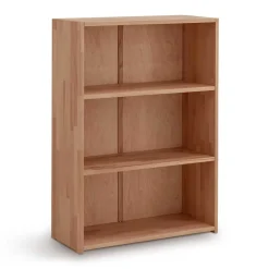 Wohnen Regale<80x112x33 Büroregal aus Buche Massivholz - Bash