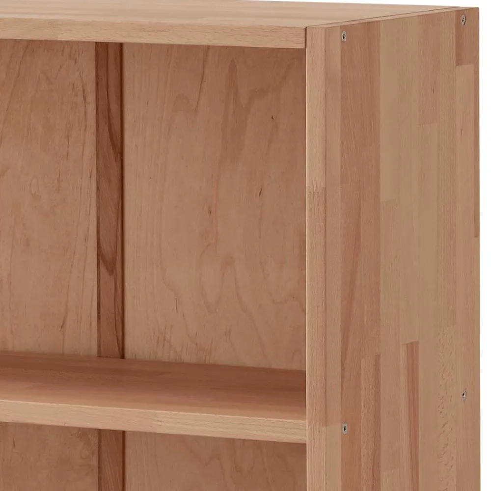 Wohnen Regale<80x112x33 Büroregal aus Buche Massivholz - Bash