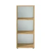 Wohnen Regale<50x120x37 Büroregal in Weiß & Wildeiche - Laszlo