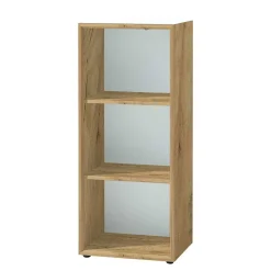 Wohnen Regale<50x120x37 Büroregal in Weiß & Wildeiche - Laszlo
