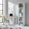 Wohnen Regale<50x196x37 Büroregal mit 5 Fächern - Fidania
