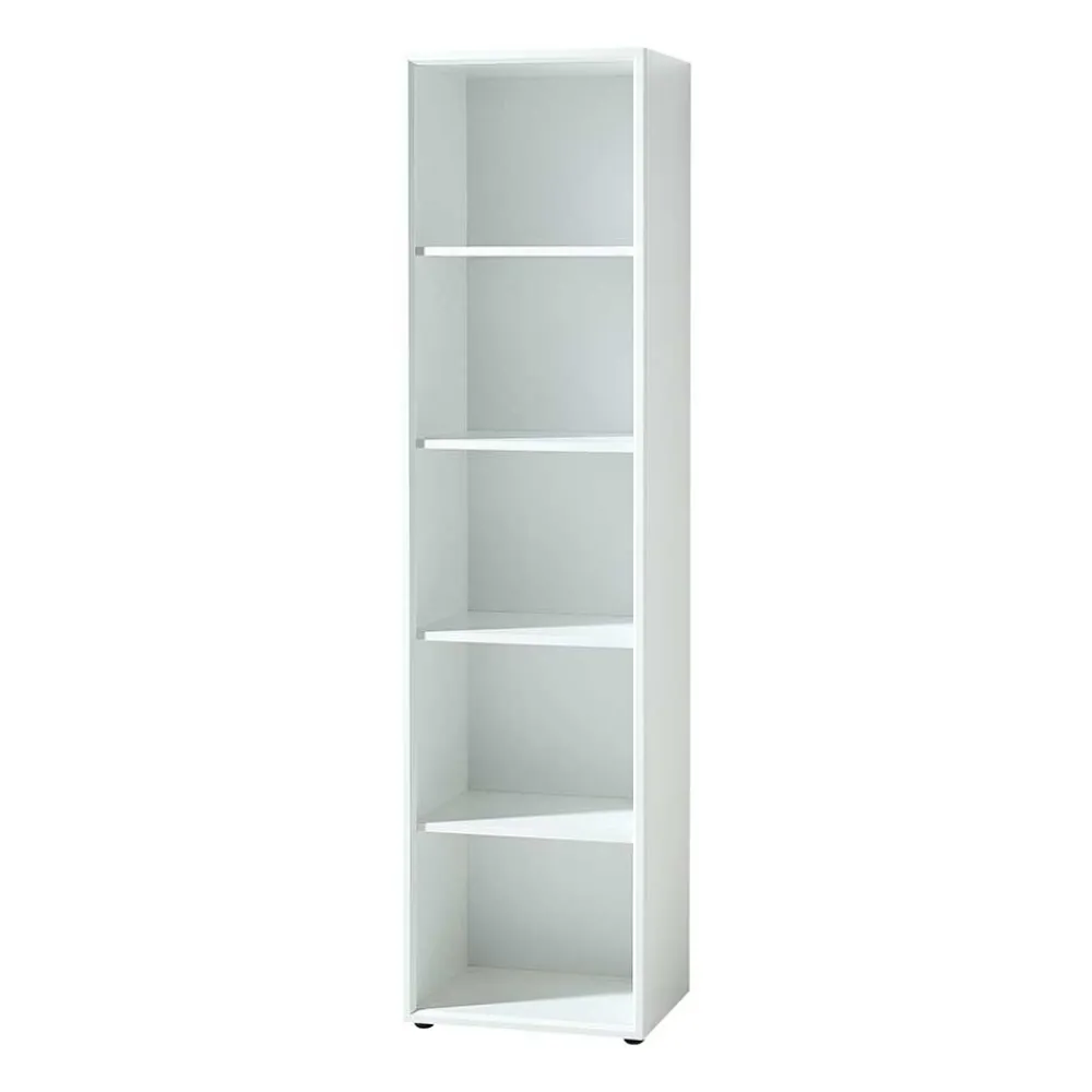 Wohnen Regale<50x196x37 Büroregal mit 5 Fächern - Fidania