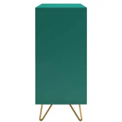 Wohnen Kommoden<90x90x40 cm 4 Schubladen Kommode in Grün - Ricriava