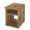 Wohnen Regale<30x41x47 cm Bad Regal in Holz Optik - Userina