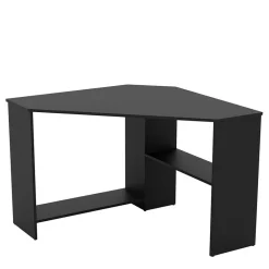 Wohnen Tische<80x73x80 cm Eckschreibtisch in Schwarzgrau - Gionna