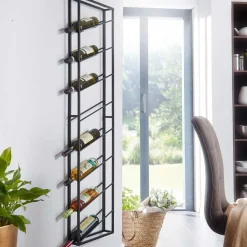 Wohnen Regale<36x150x8 cm Flaschenregal für die Wandmontage - Cacassa