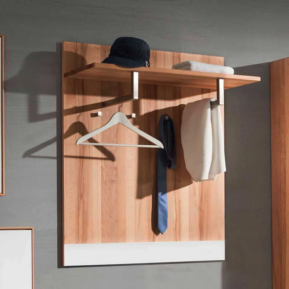 Wohnen Garderoben<88x106x33 cm Garderobe aus Kernbuche - Mandrey