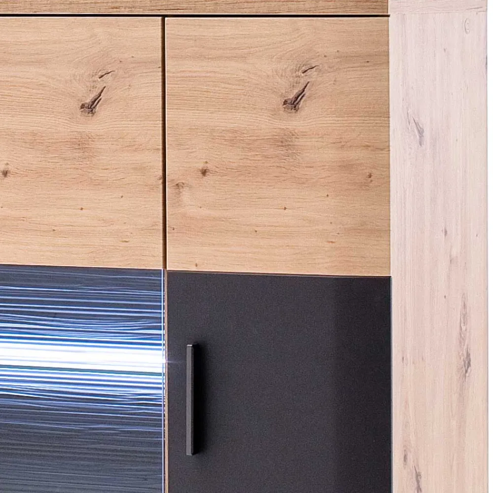 Wohnen Highboards<120x134x37 cm Highboard mit drei Türen - Vecenda