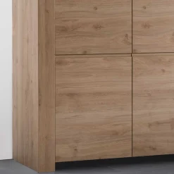 Wohnen Highboards<110x140x42 cm Highboard 4-türig - Karika