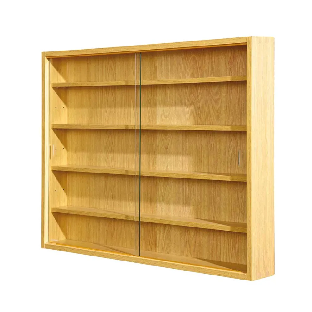Wohnen Vitrinen<80x60x10 cm Hängevitrine Sammelvitrine 2-türig - Grands