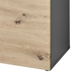 Wohnen Sideboards<120x107x38 cm Hochkommode in Wildeiche - Kuetra