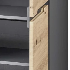 Wohnen Sideboards<120x107x38 cm Hochkommode in Wildeiche - Kuetra