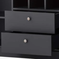 Wohnen Sideboards<104x169x45 cm Hohe Kommode mit Flaschenfächern - Lionel
